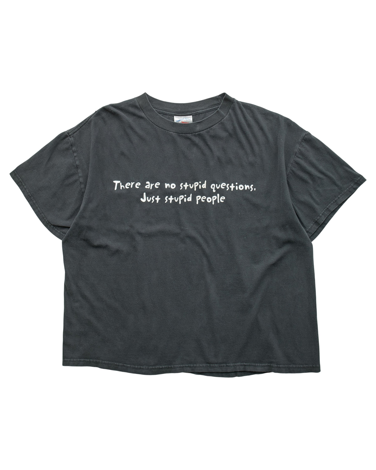 (S) 2000s No Stupid Questions Just Stupid People Tennessee River T-Shirt