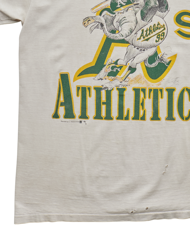 (M) 90s Oakland Athletics Nutmeg Mills T-Shirt