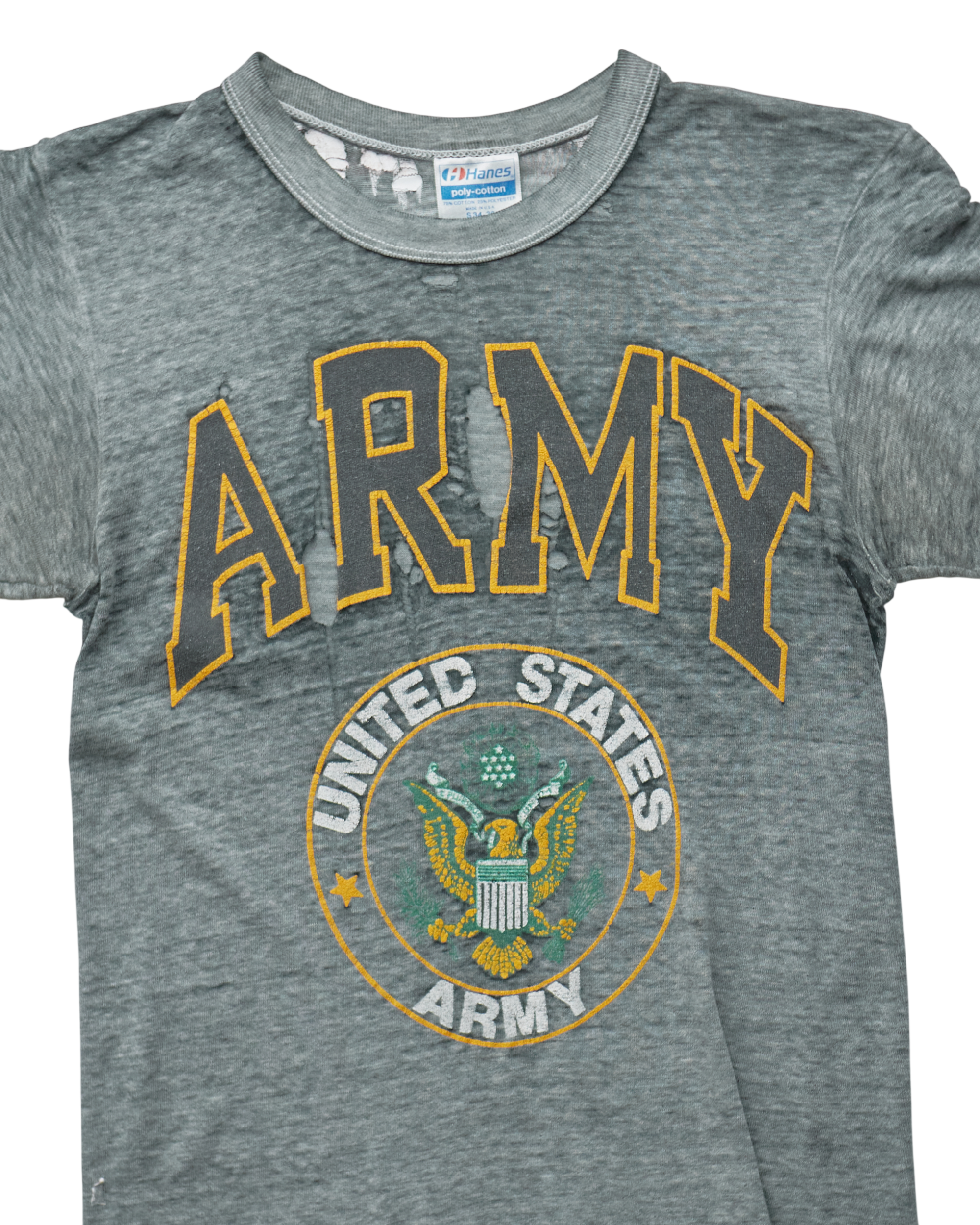 (XS) 90s Army Hanes T-Shirt