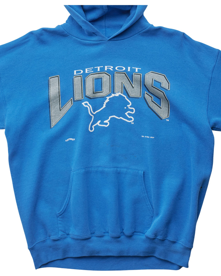 (L) 90s Detroit Lions Nutmeg Mills Hoodie