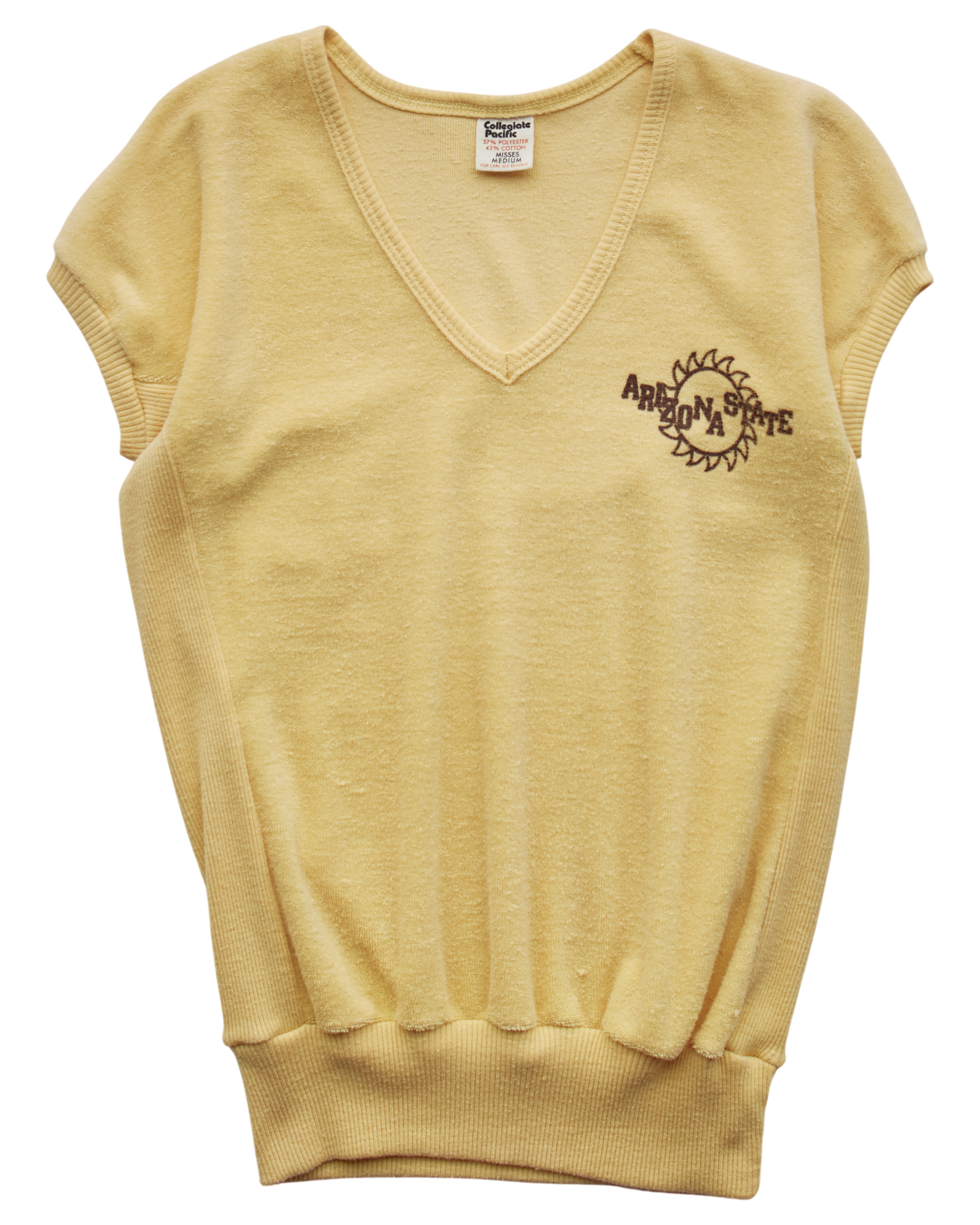 (XS) 70s Arizona State Collegiate Pacific T-Shirt
