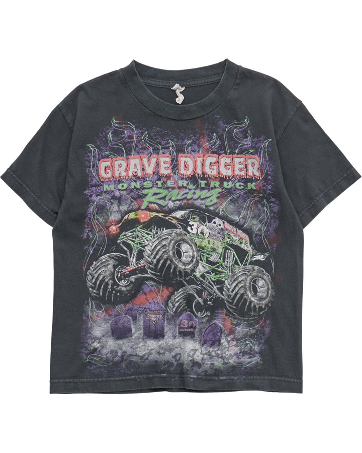 (S) 2000s Grave Digger Racing Alstyle T-Shirt