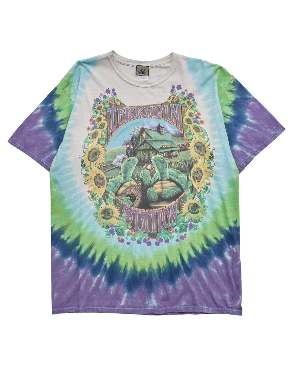 (XL) 1999 Grateful Dead Liquid Blue T-Shirt