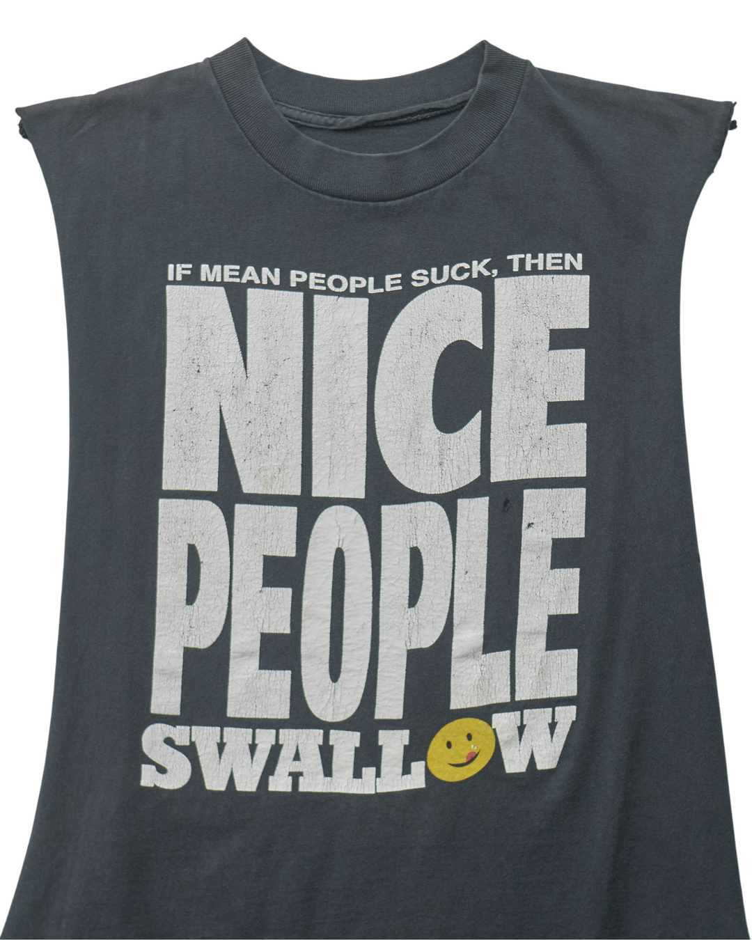 (XS) 90s Nice People Swallow Muscle Tee