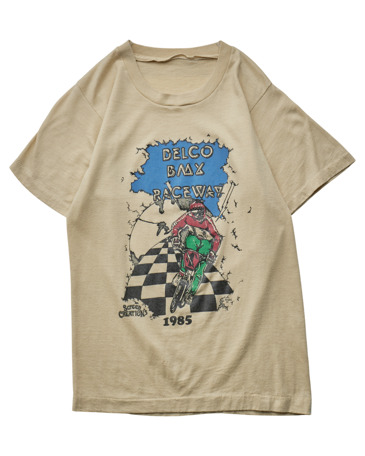 (XS) 1985 Delco BMX Raceway T-Shirt