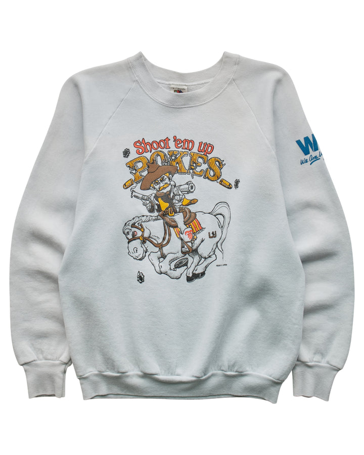 (S) 90s Shoot 'Em Up Pokes Fruit of the Loom Sweatshirt
