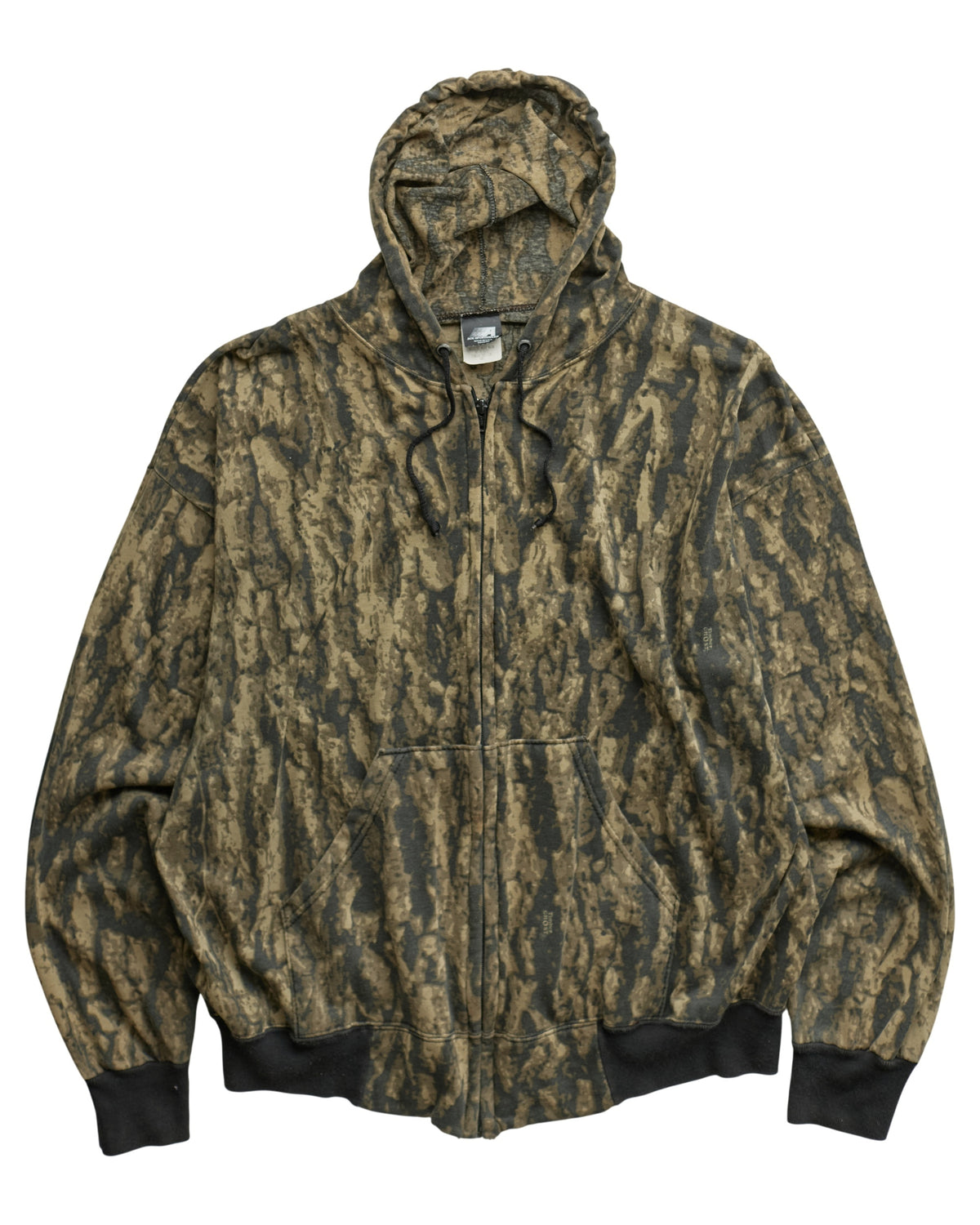 (L) 90s Camo Ace Sportswear Hoodie