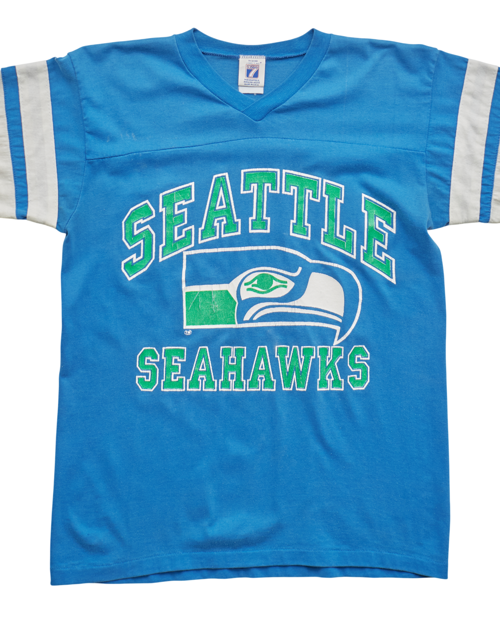 (XS) 90s Seattle Seahawks Logo 7 Jersey