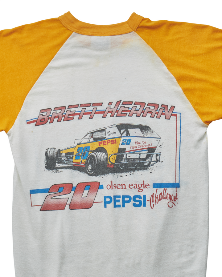 (XS) 80s Brett Hearn Racing Team Hanes T-Shirt