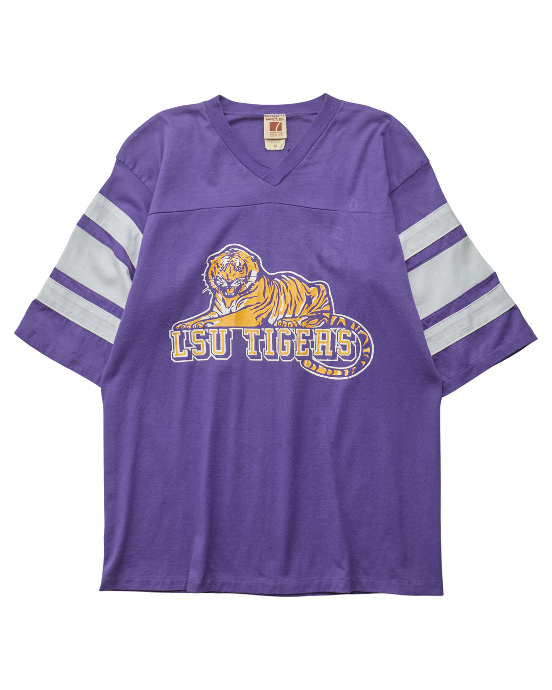 (S) 80s LSU Tigers Logo 7 Jersey