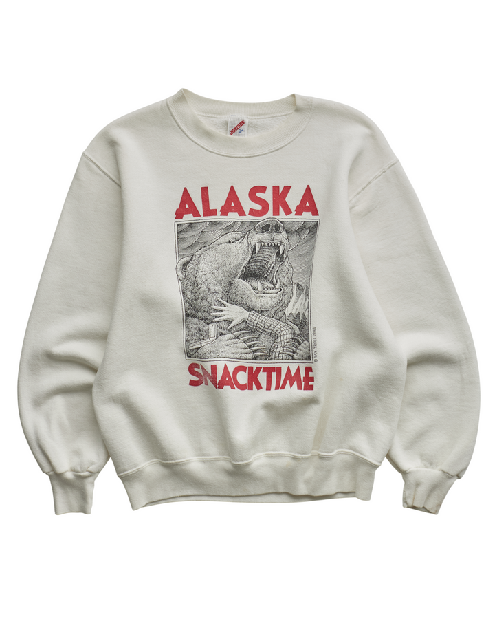 (S) 90s Alaska Snacktime Sweatshirt