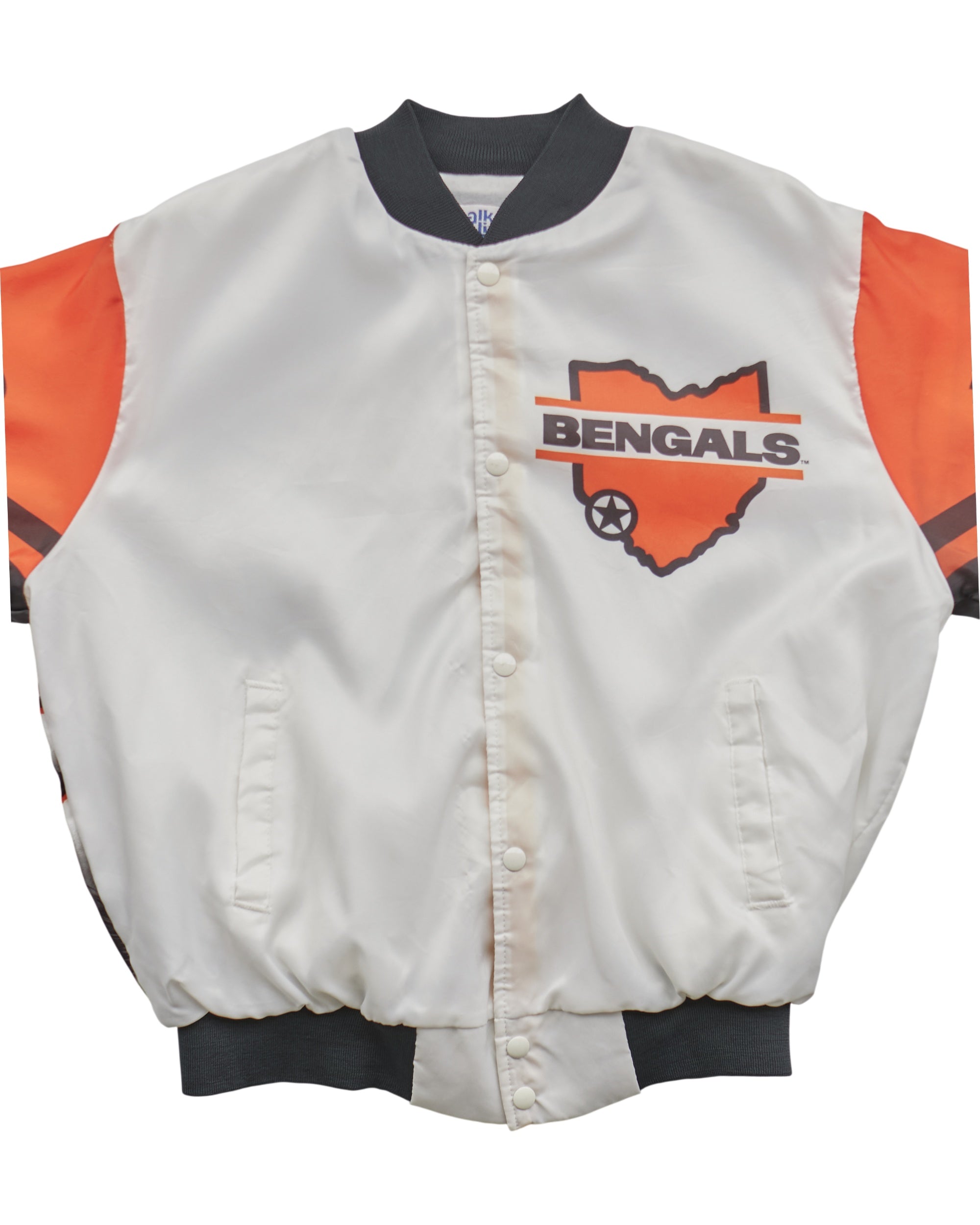 (L) 90s Cincinnati Bengals Chalk Line Jacket