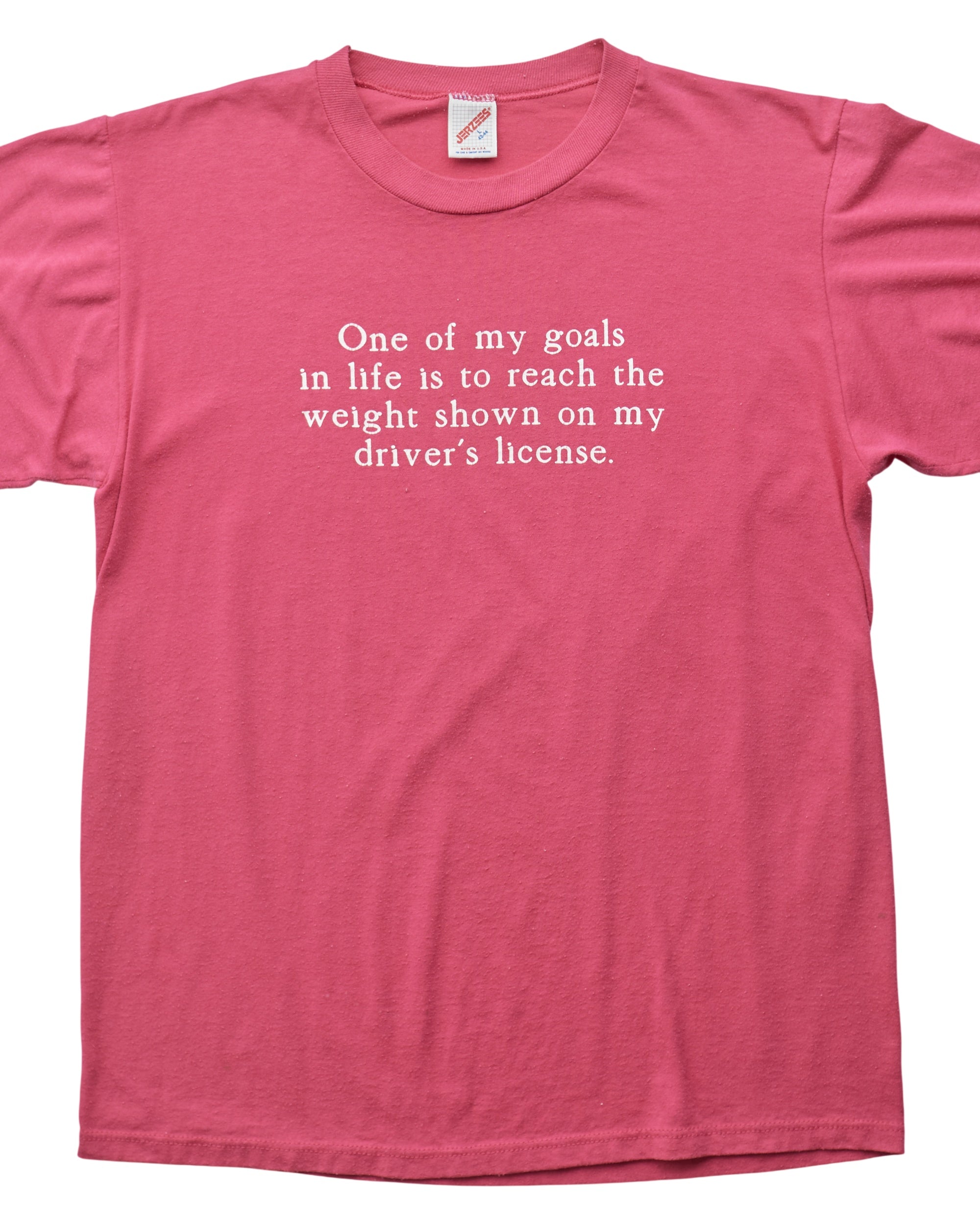 (M) 90s Weight On My Drivers License Jerzees T-Shirt