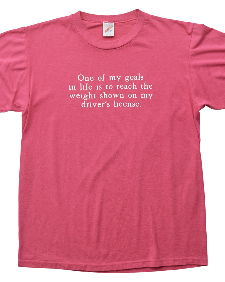 (M) 90s Weight On My Drivers License Jerzees T-Shirt