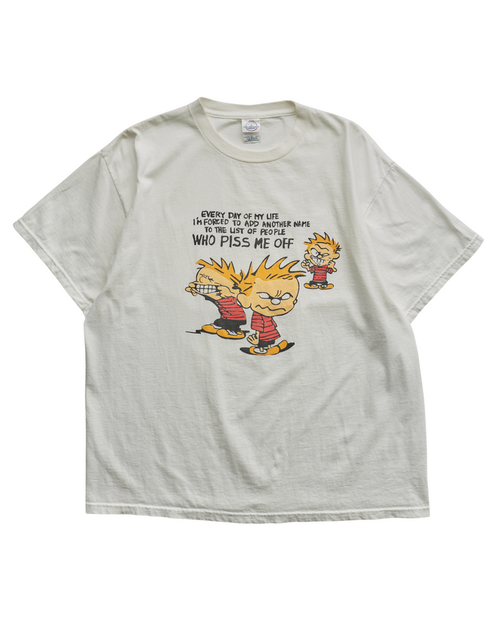 (L) 90s Calvin Piss Me Off Delta T-Shirt