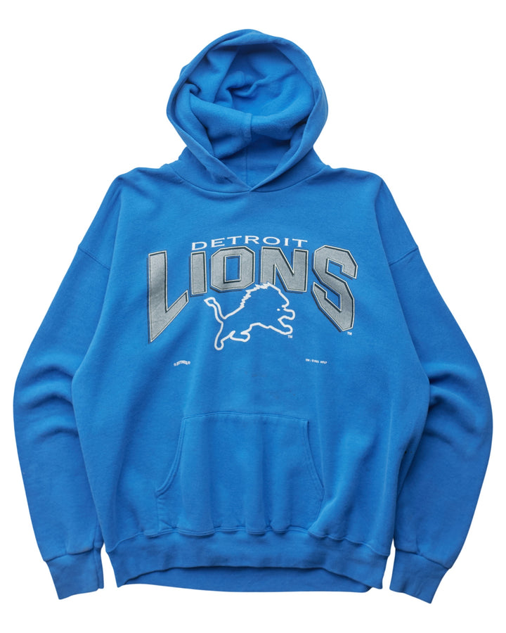(L) 90s Detroit Lions Nutmeg Mills Hoodie