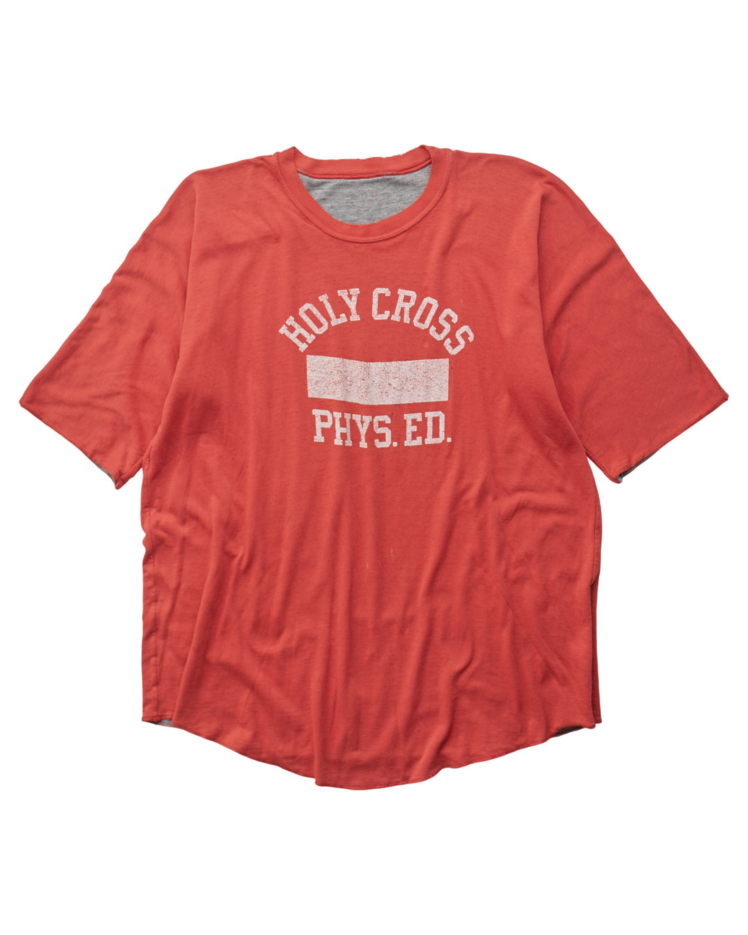 (L) 80s Holy Cross Phys Ed Russel T-Shirt