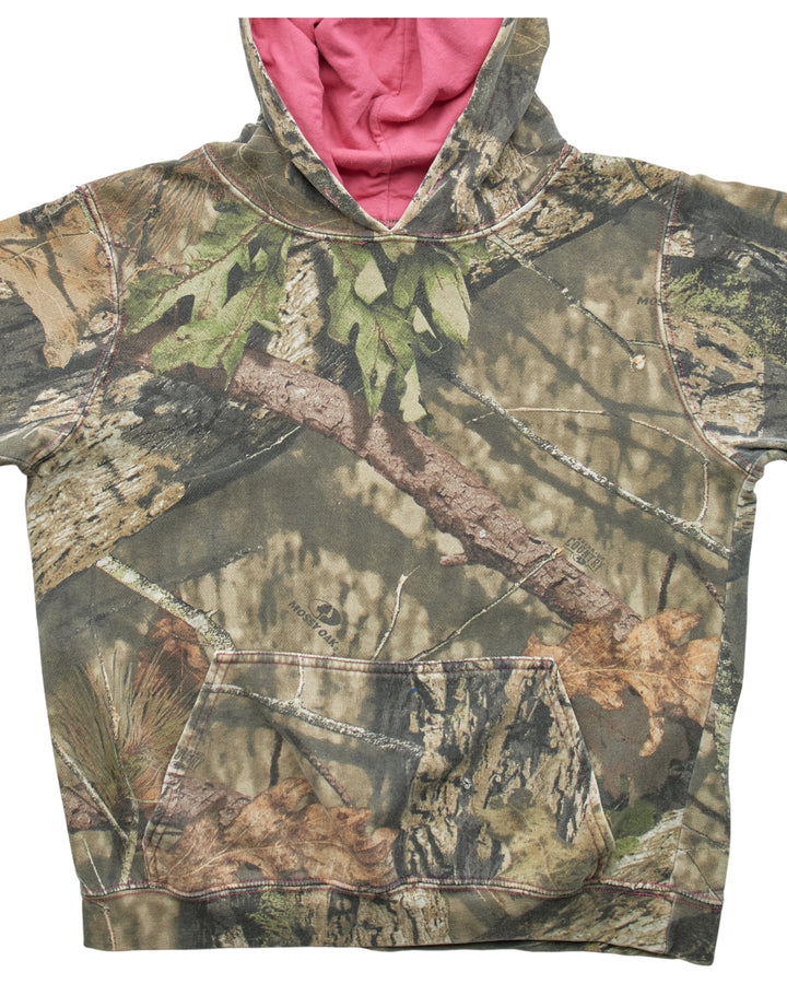 (XS) 2000s Camo Mossy Oak Hoodie