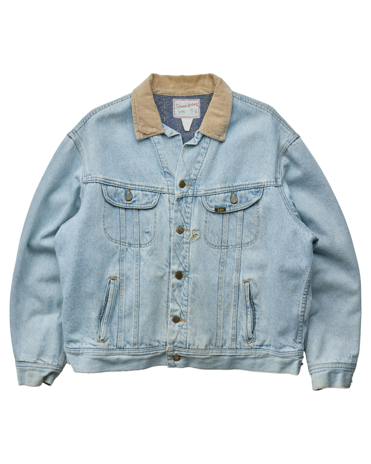 (L) 80s Storm Rider Lee Denim Jacket