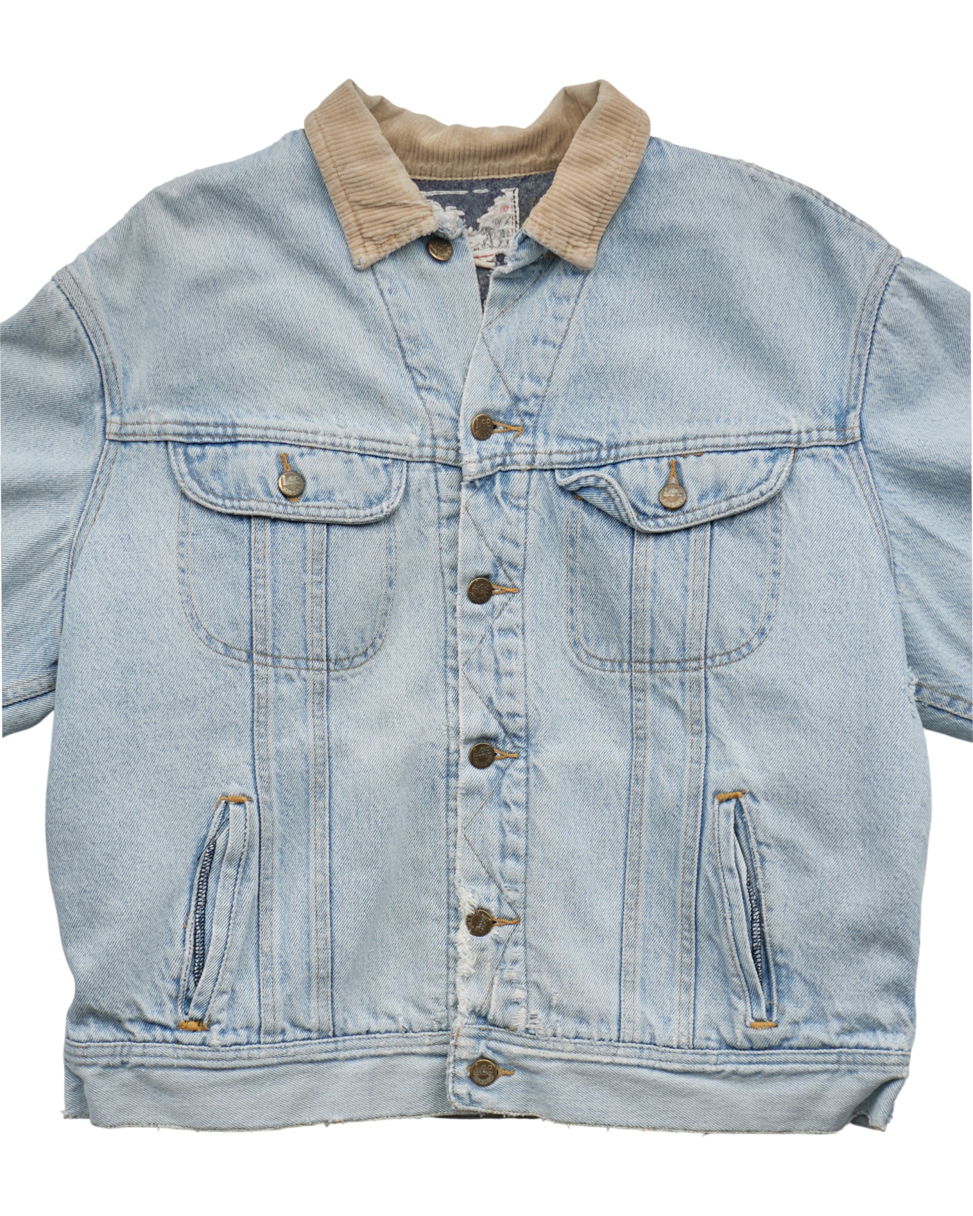(L) 80s Storm Rider Lee Denim Jacket