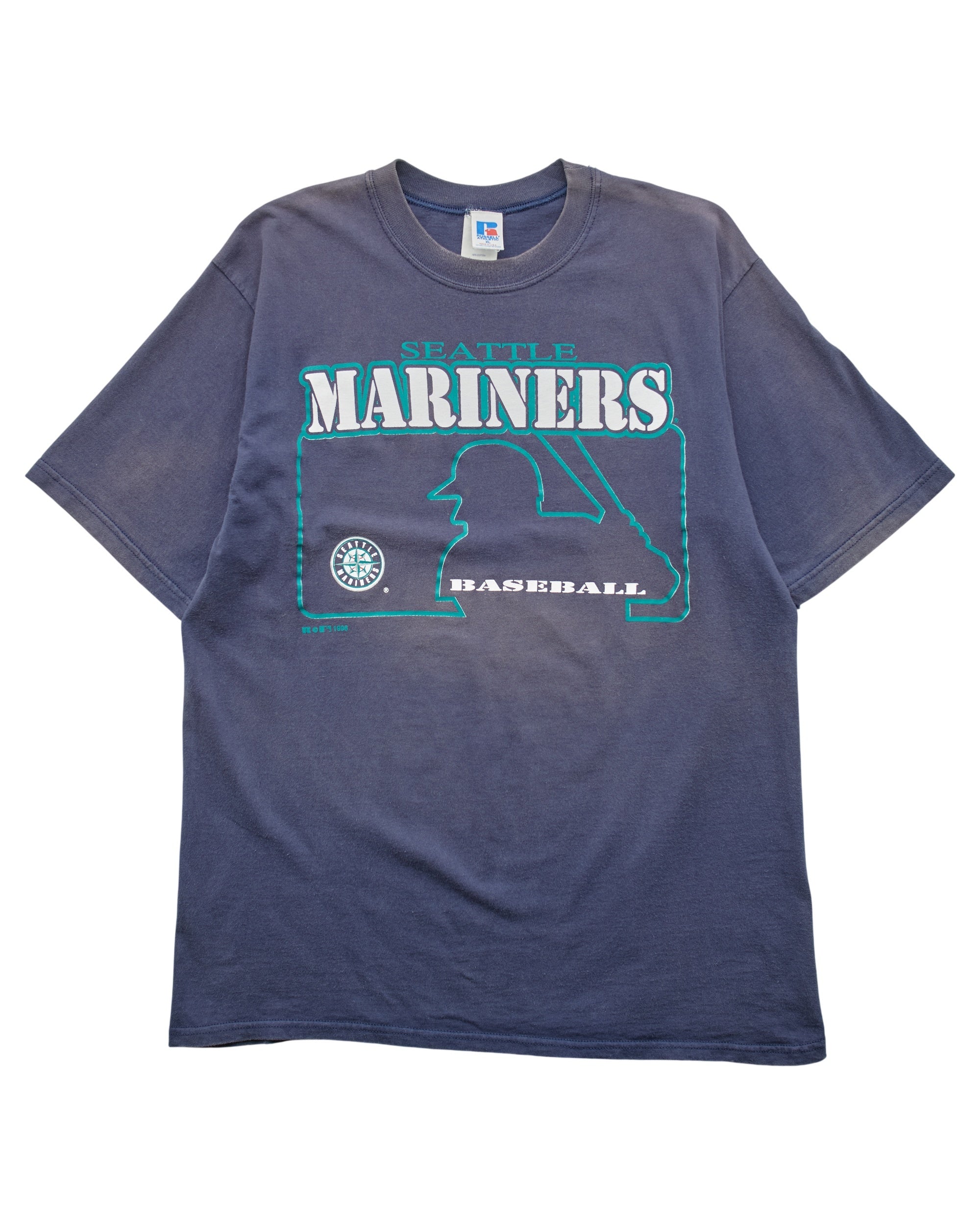 (L) 1996 Seattle Mariners Russell T-Shirt