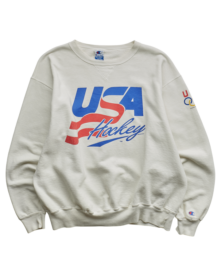 (L) 90s USA Hockey Champion Sweatshirt