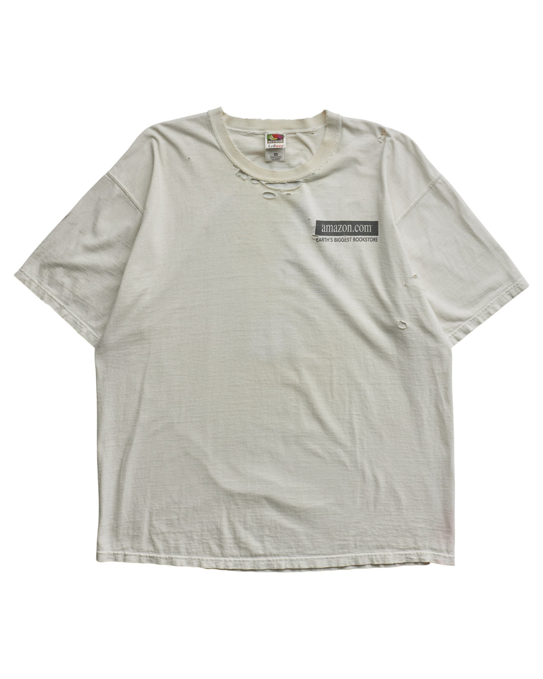 (XL) 2000s Amazon Biggest Bookstore Fruit of the Loom T-Shirt