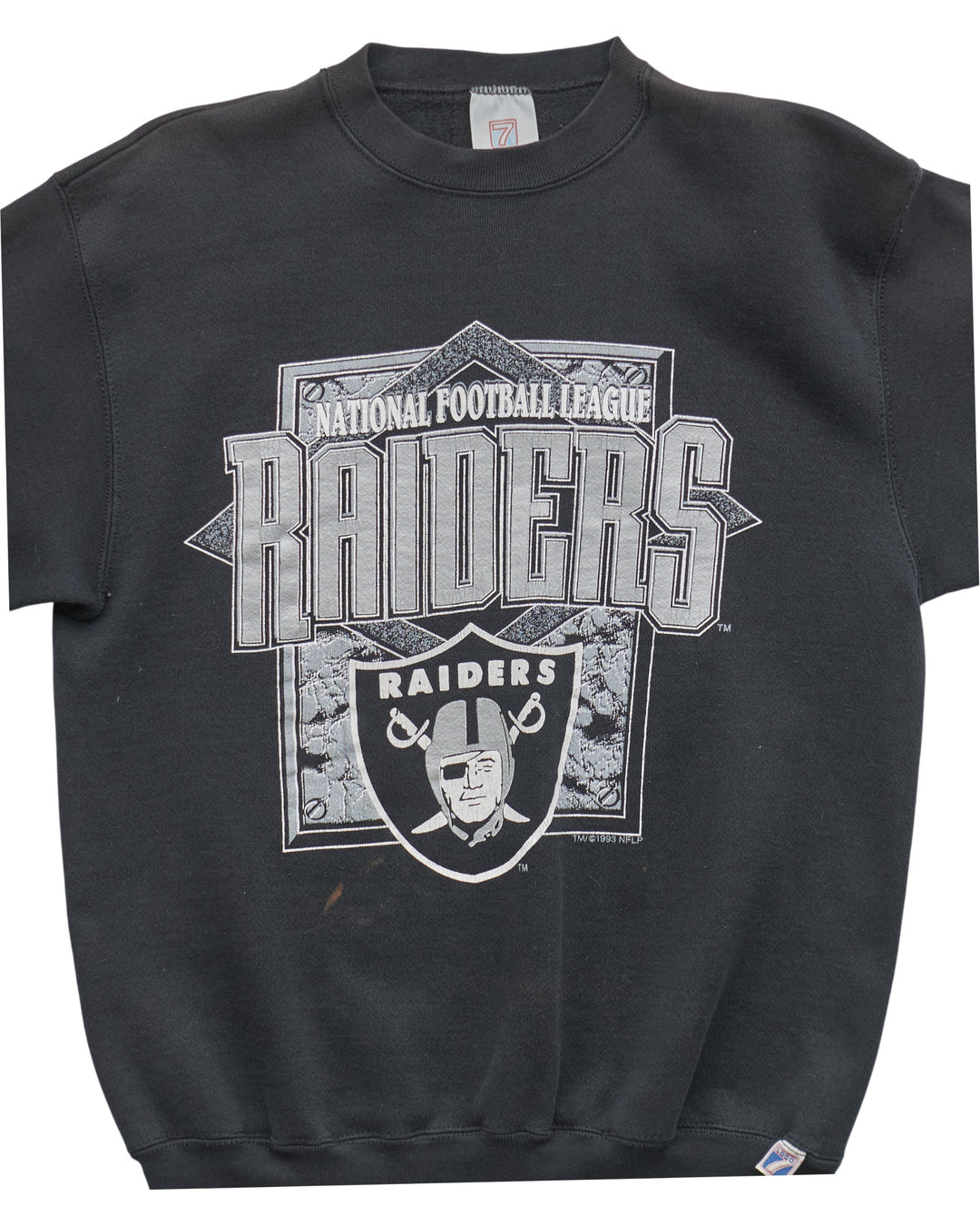 (S) 90s Raiders Logo 7 Sweatshirt