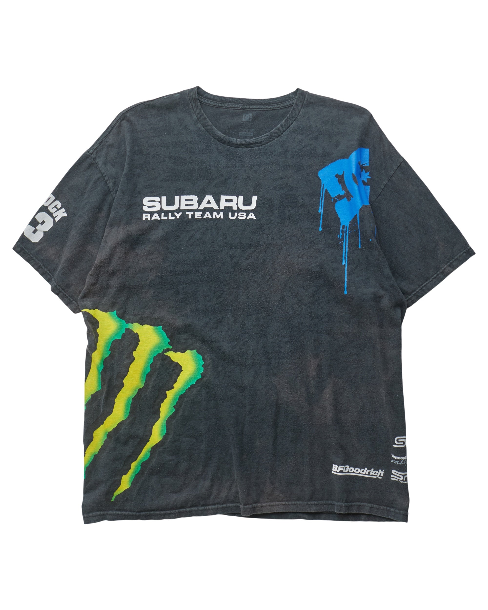(2XL) 2000s Subaru Team USA DC T-Shirt