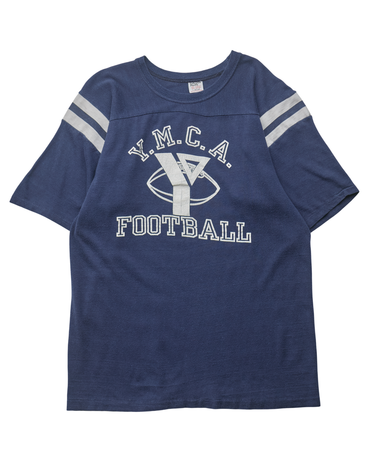 (M) 80s YMCA Football Collegiate Pacific T-Shirt