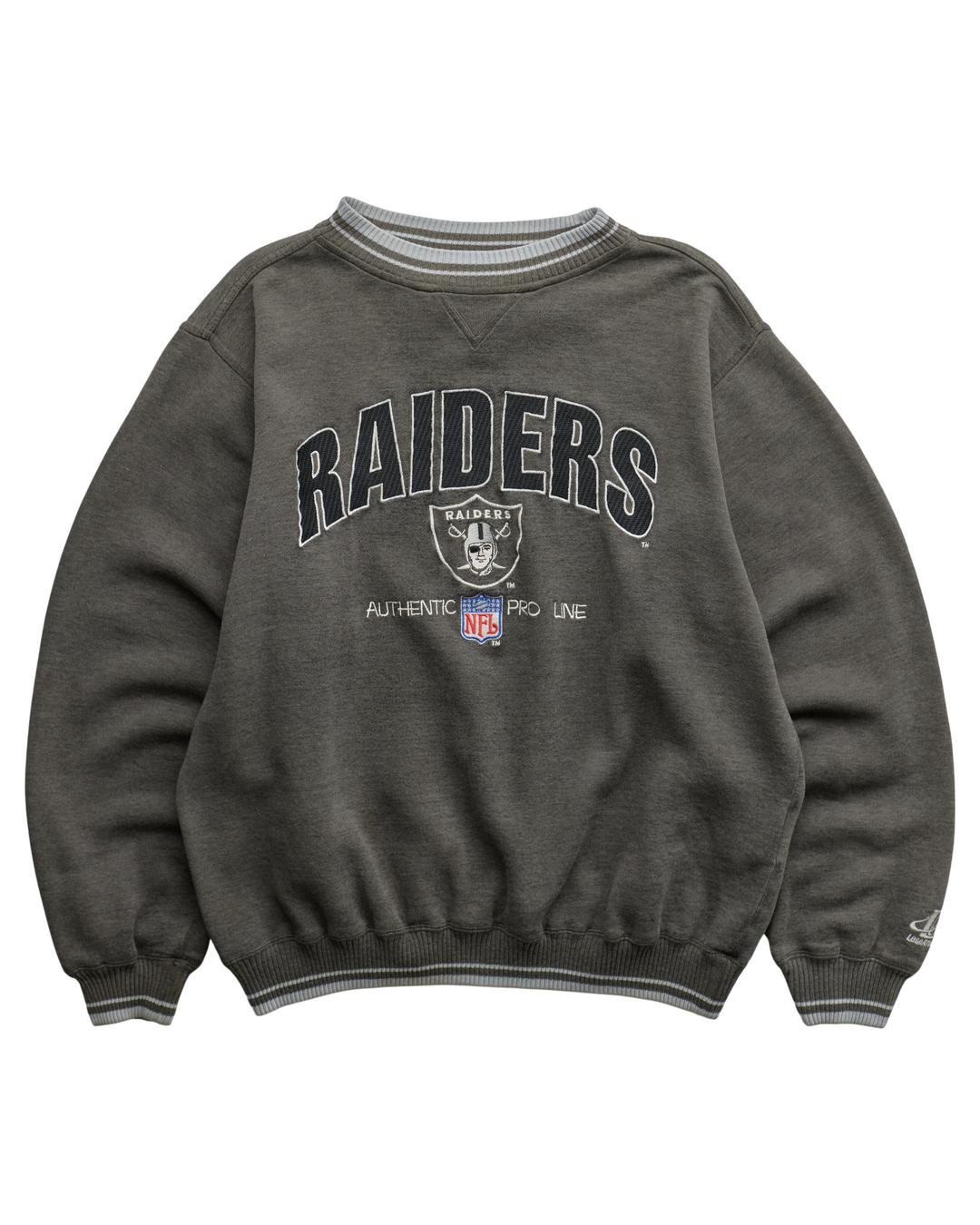 (M) 90s Raiders Logo Athletic Sweatshirt