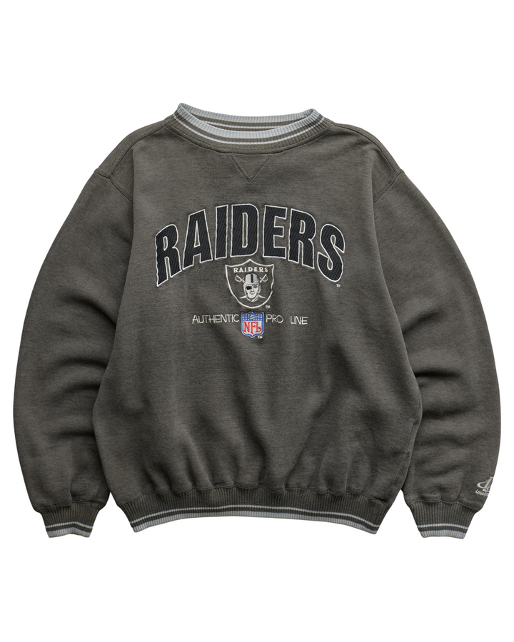 (M) 90s Raiders Logo Athletic Sweatshirt
