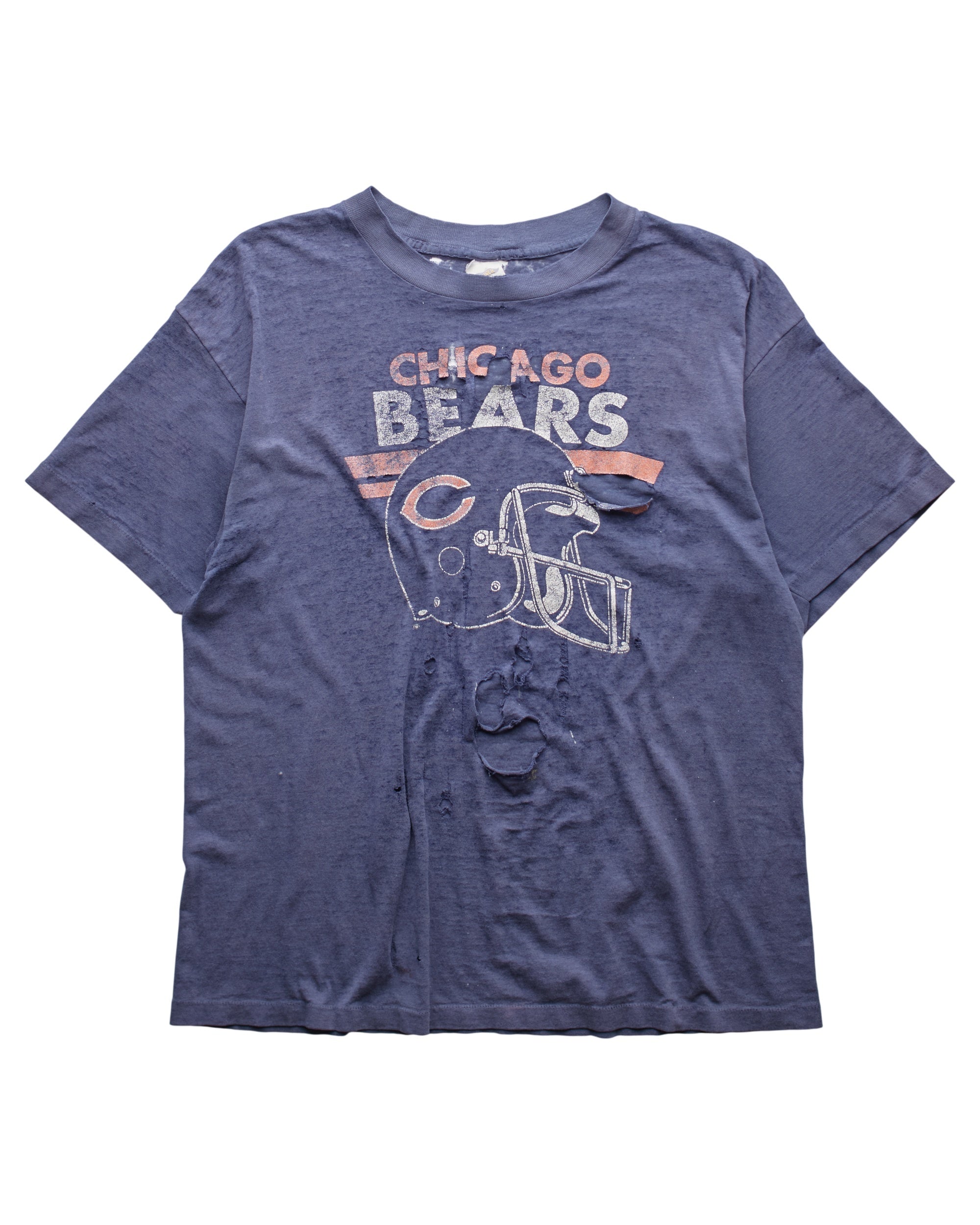 (M) 80s Chicago Bears Trench T-Shirt