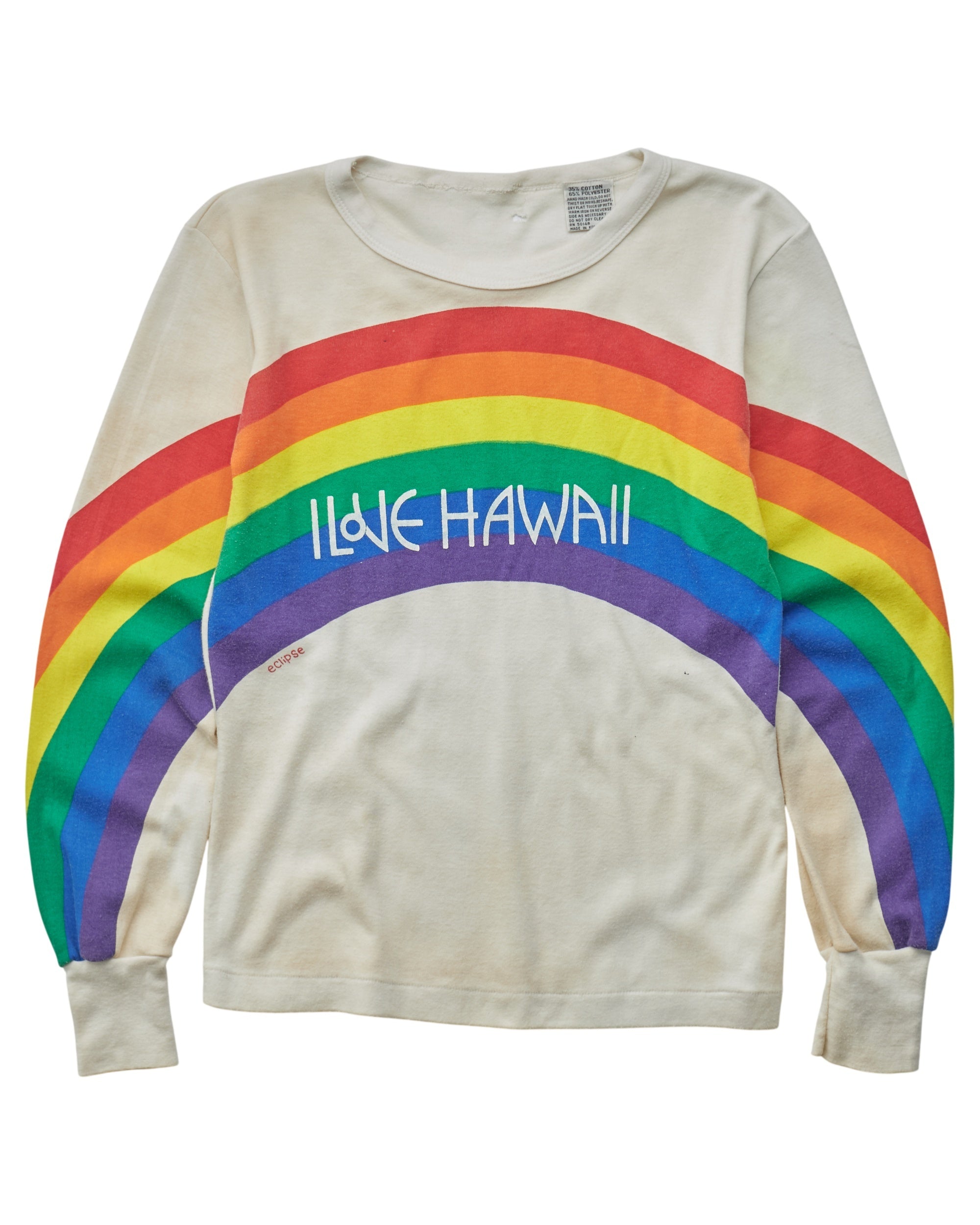(XS) 80s I Love Hawaii T-Shirt