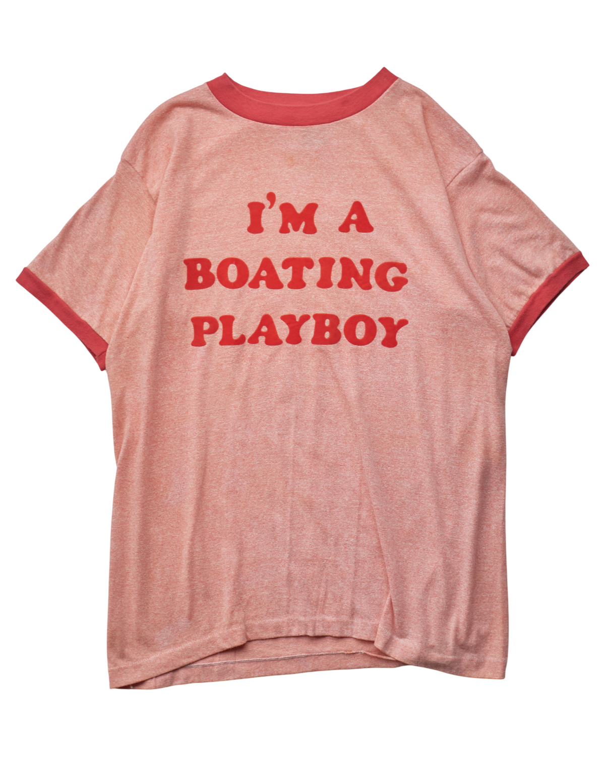 (M) 80s I'm A Boating Playboy Anvil T-Shirt