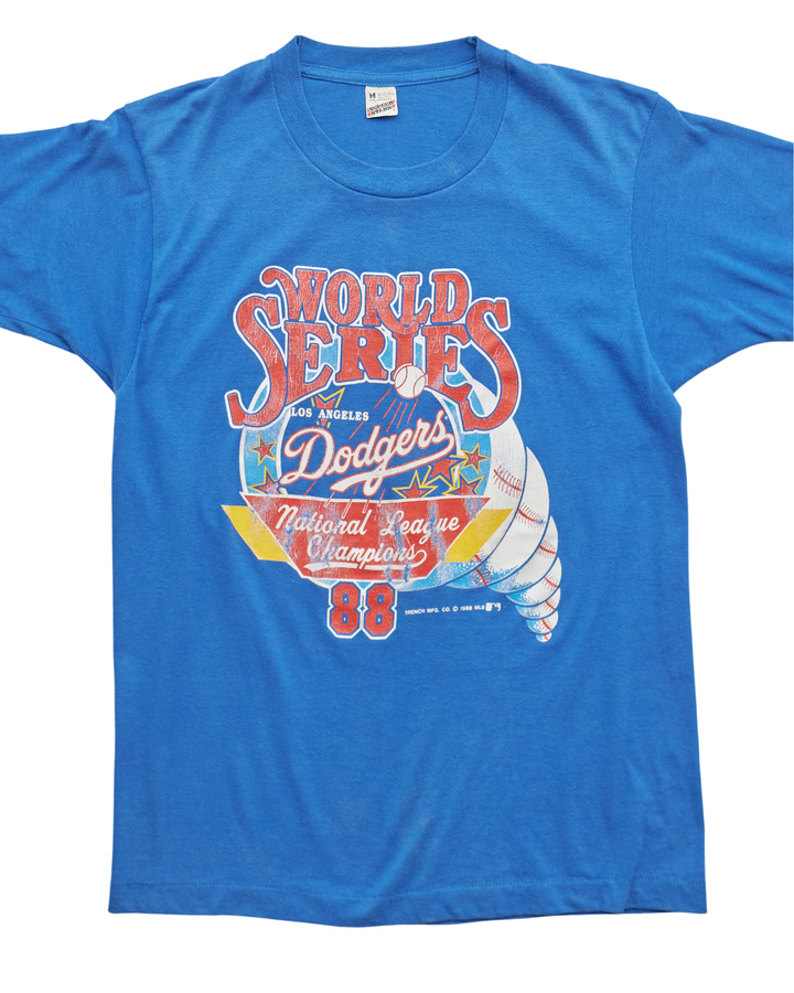 (2XL) 1988 Los Angeles Dodgers Screen Stars Best T-Shirt