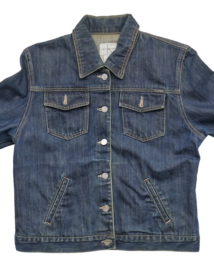 (S) 2000s Calvin Klein Denim Jacket