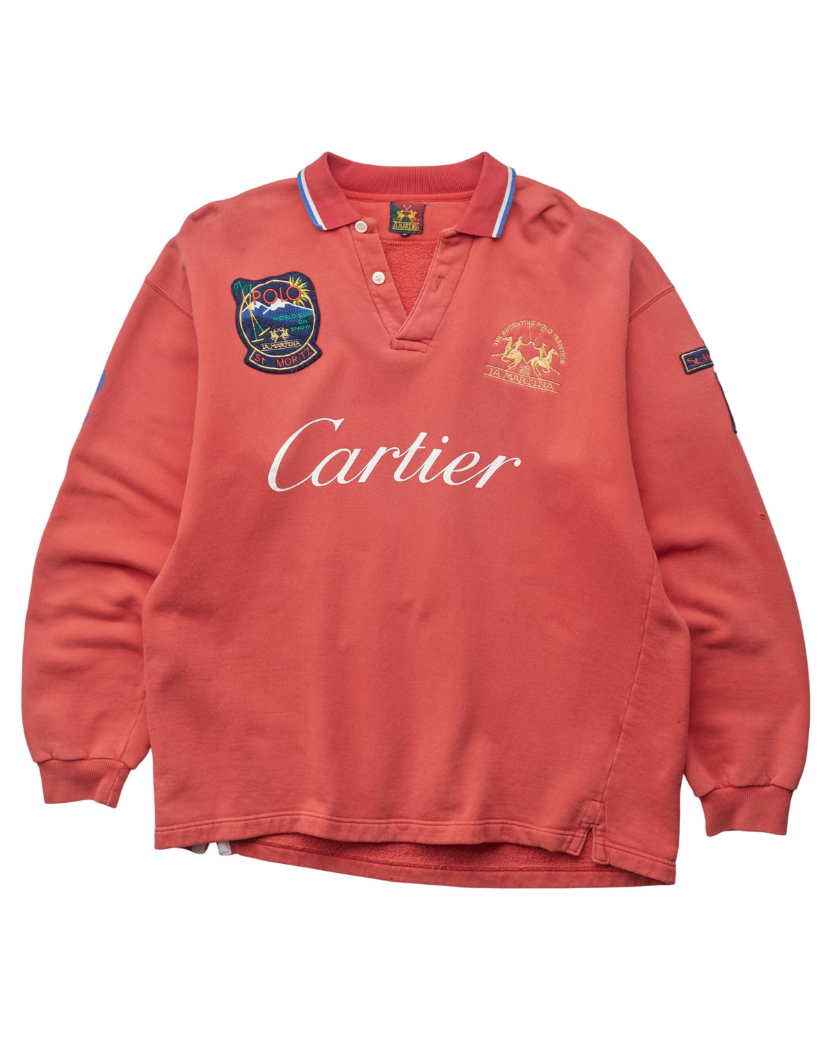 (L) 2000s Cartier Polo Za Martina Sweatshirt