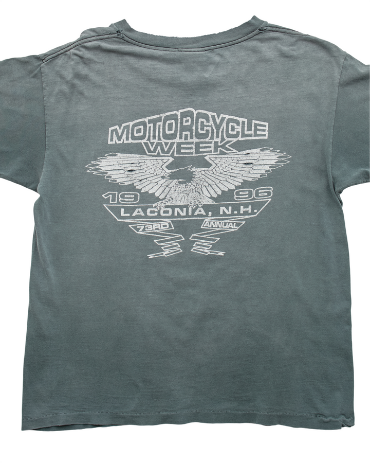 (M) 1996 Laconia Motorcycle Week Littlefield, Adams & Co T-Shirt