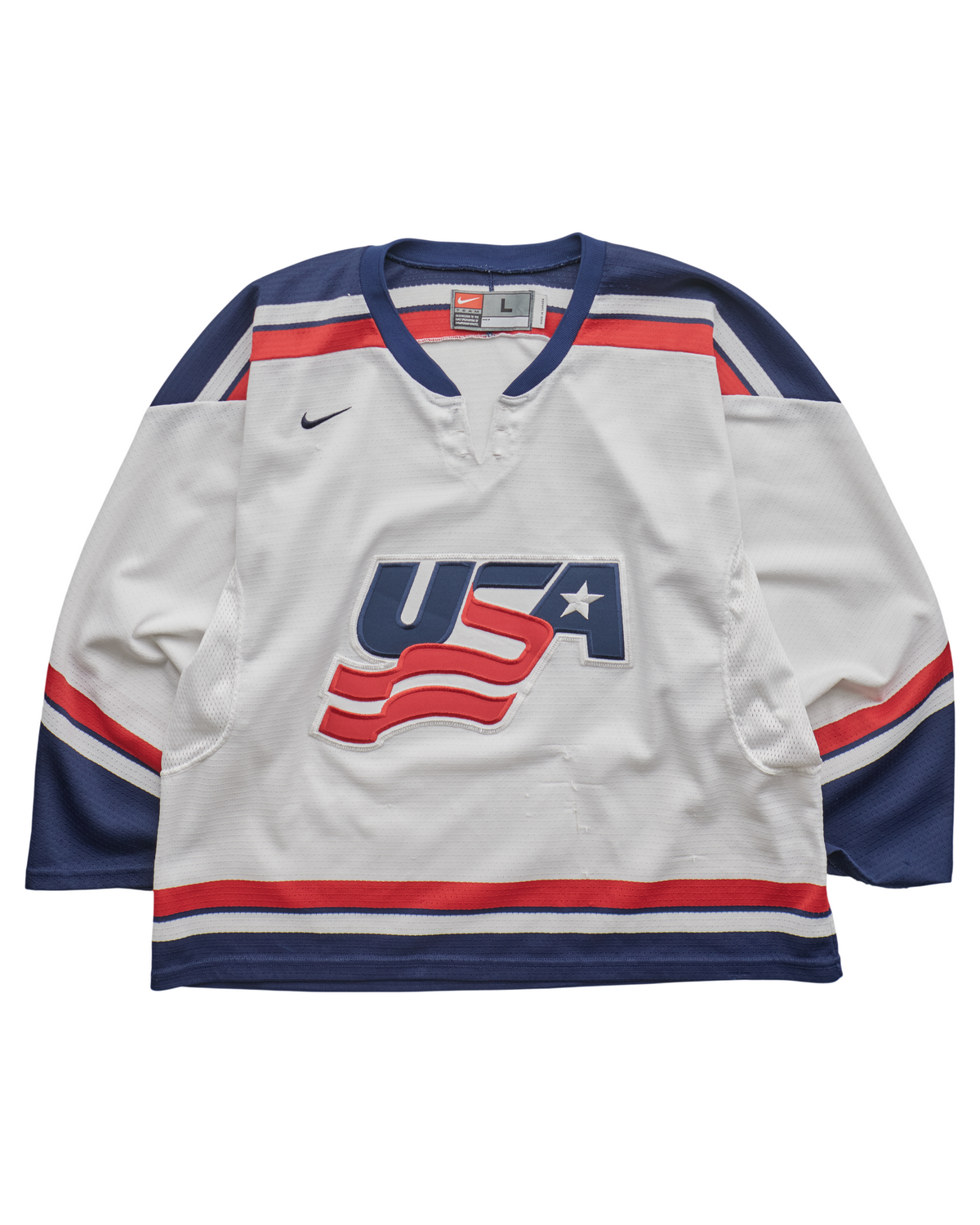 (2XL) 2000s USA Hockey Nike Jersey