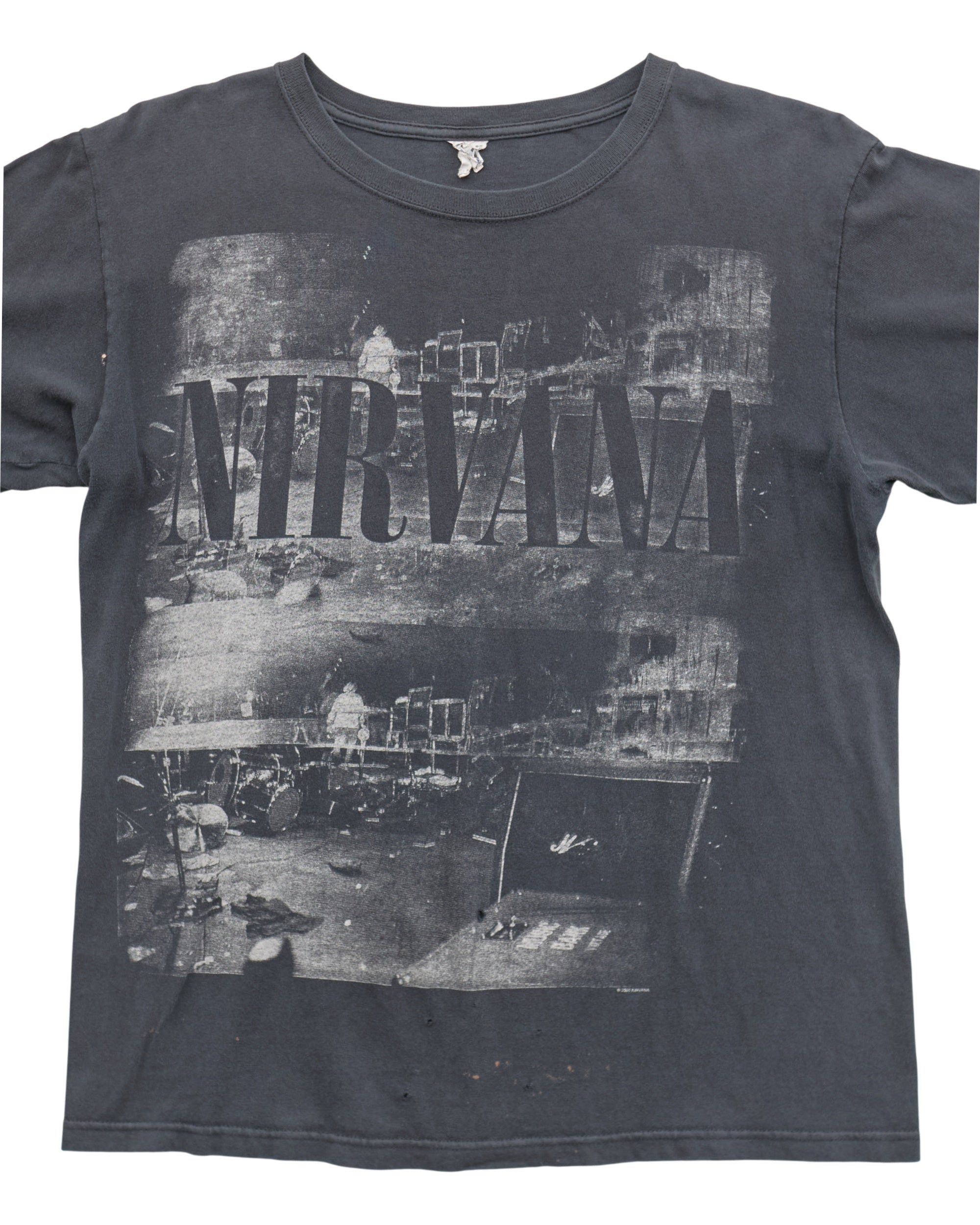 (S) 2000s Nirvana Anvil T-Shirt