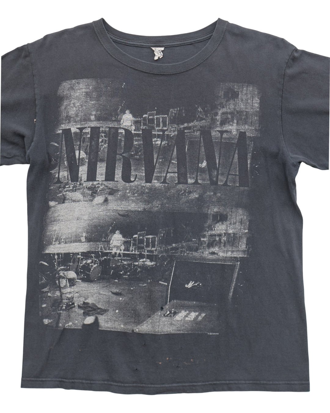(S) 2000s Nirvana Anvil T-Shirt
