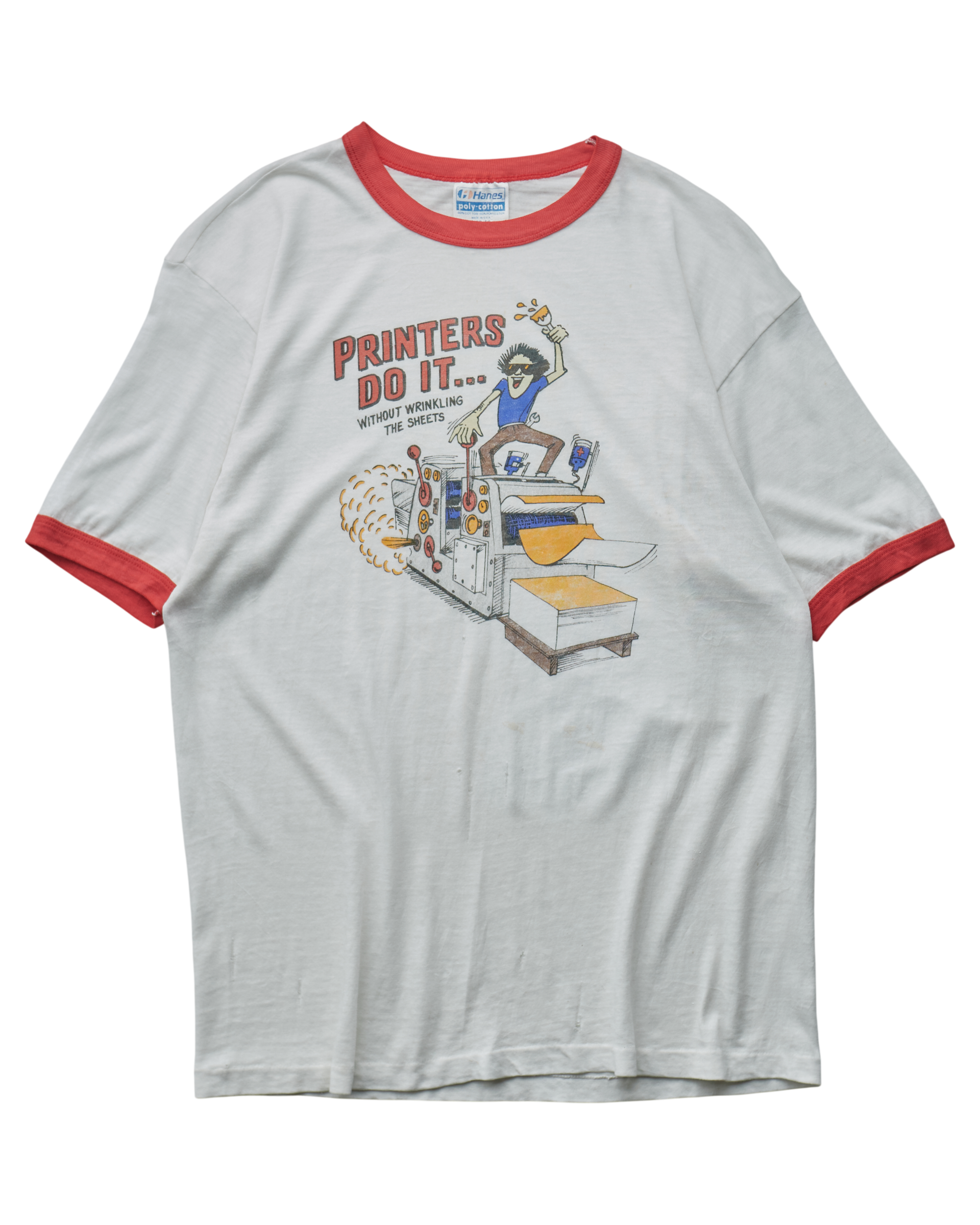 (M) 90s Printers Do It Hanes T-Shirt