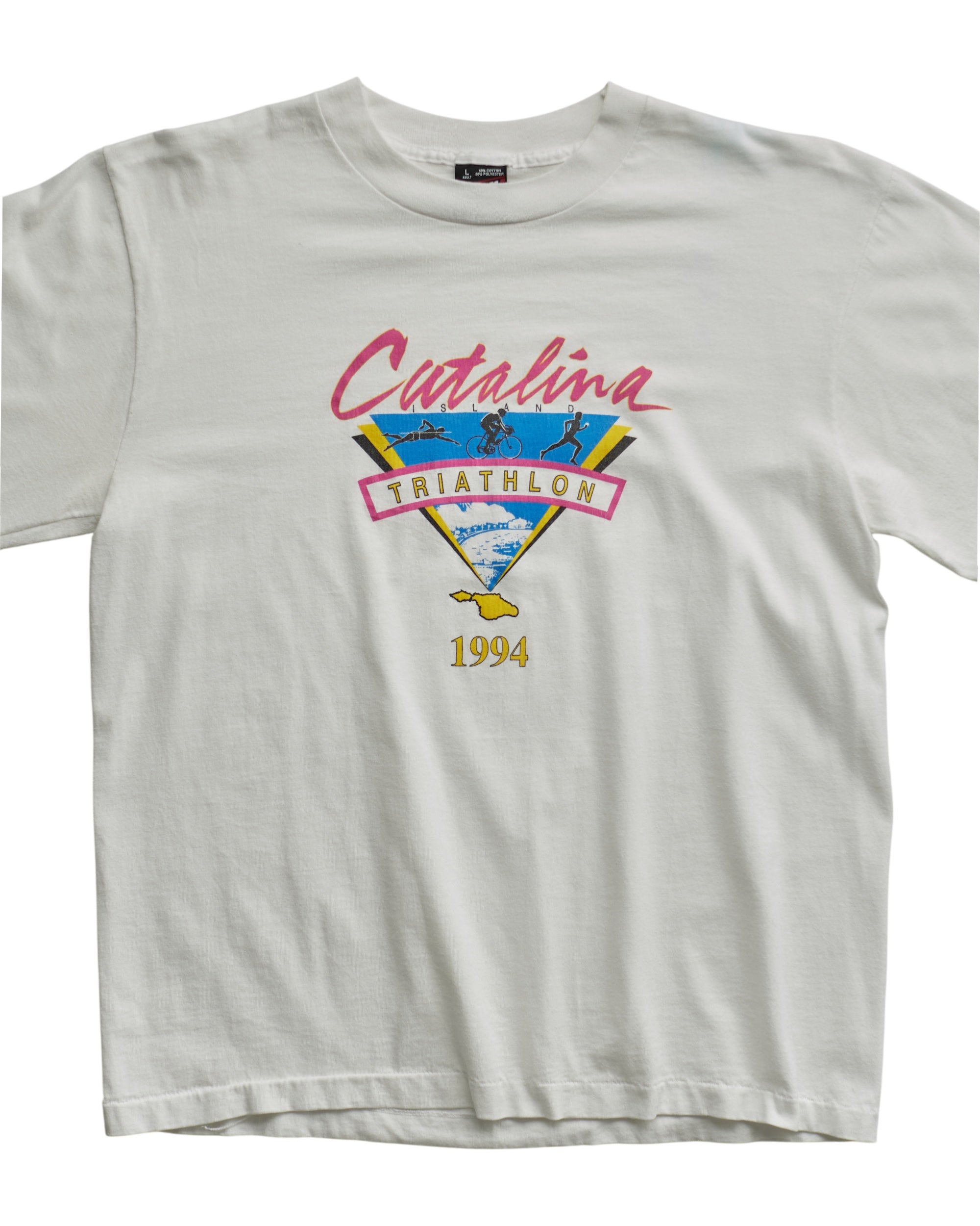 (M) 1994 Catalina Triathlon Fruit of the Loom T-Shirt