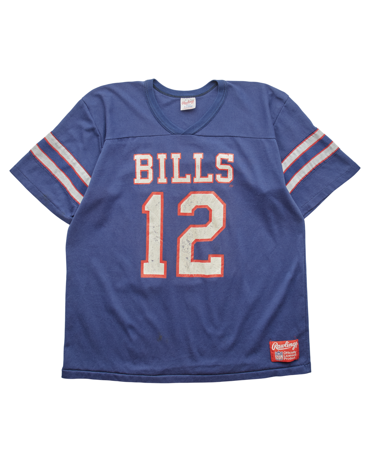 (S) 90s Buffalo Bills Rawlings Jersey
