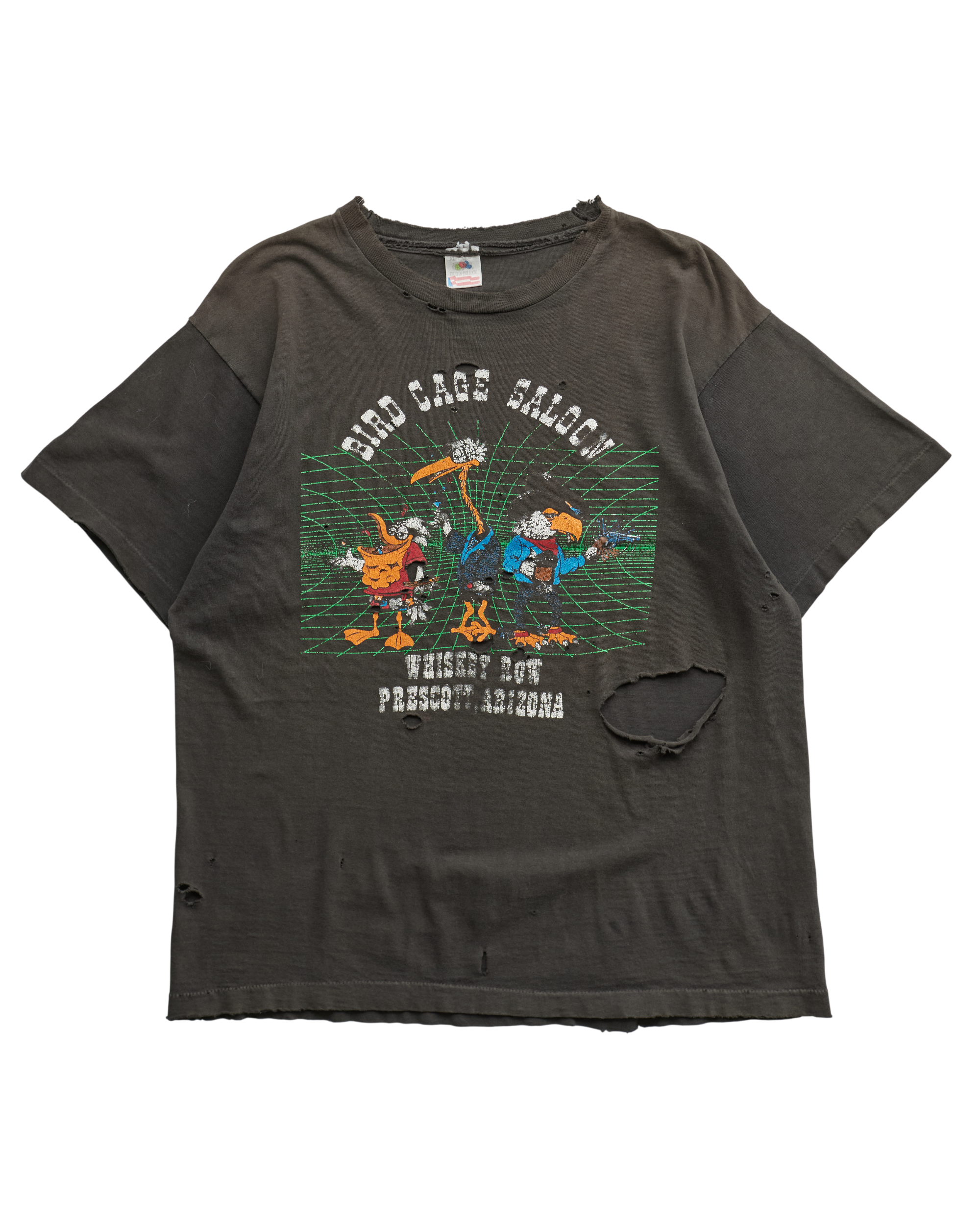 (M) 90s Bird Cage Saloon Fruit of the Loom T-Shirt