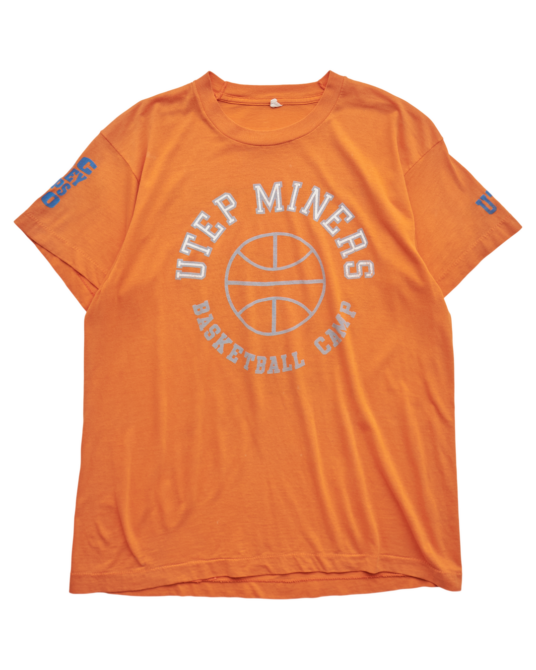(S) 80s UTEP Miners Basketball Screen Stars Best T-Shirt