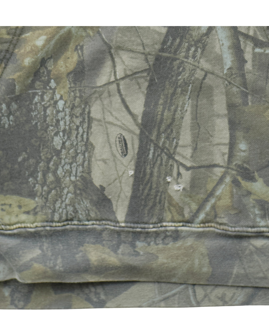 (XL) 2000s Camo Red Head Hoodie