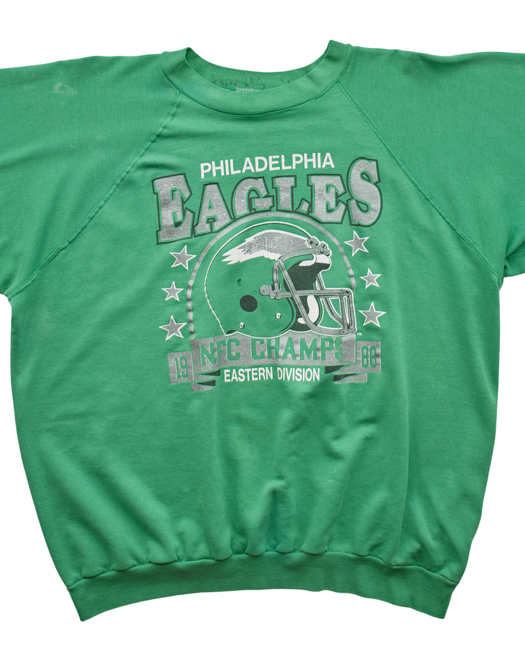 (L) 1988 Philadelphia Eagles Trench Sweatshirt