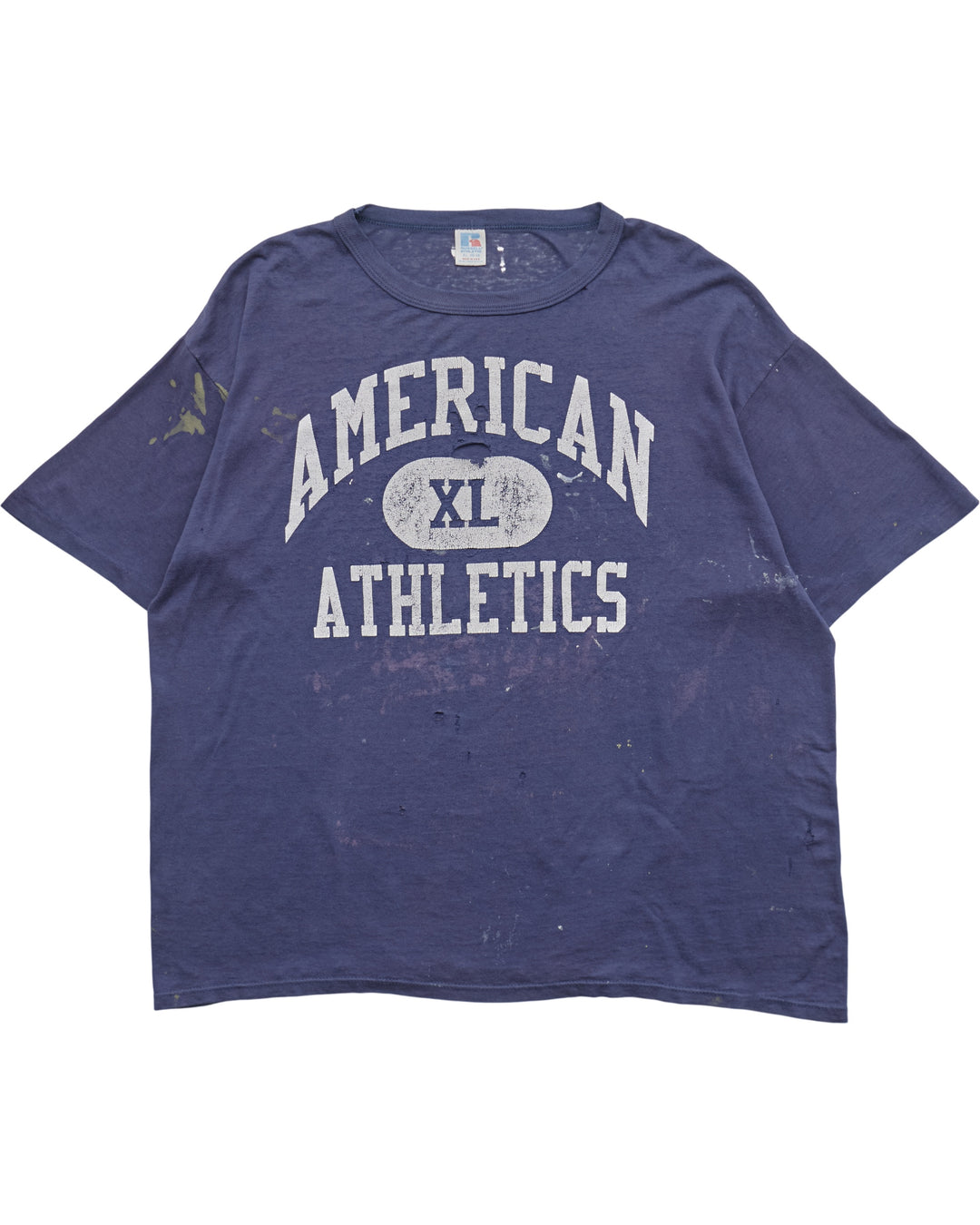 (2XL) 90s American Athletics Russell T-Shirt